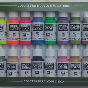 Vallejo Acrylic Wargames Special Set #12, 17ml, 0.57 Fl Oz (Pack of 16)